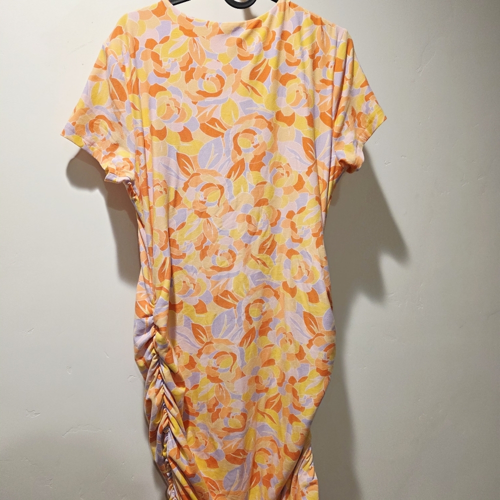 Colorful Abstract Print Dress - Picture 8 of 10